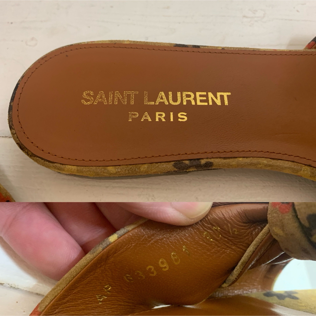 Saint Laurent(サンローラン)のSAINT LAURENT PARIS ITALY製 Bianca Knot レディースの靴/シューズ(サンダル)の商品写真