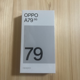 オッポ(OPPO)のOPPO A79 5G ミステリーブラック　128G(スマートフォン本体)