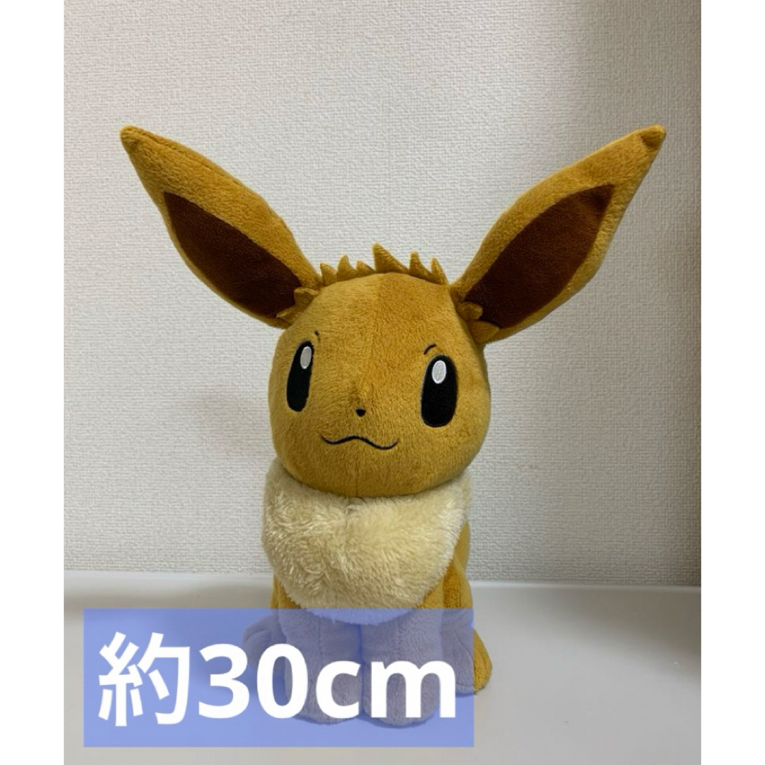 ポケモン(ポケモン)のポケモンセンター購入品　イーブイ　ぬいぐるみ　 エンタメ/ホビーのおもちゃ/ぬいぐるみ(ぬいぐるみ)の商品写真