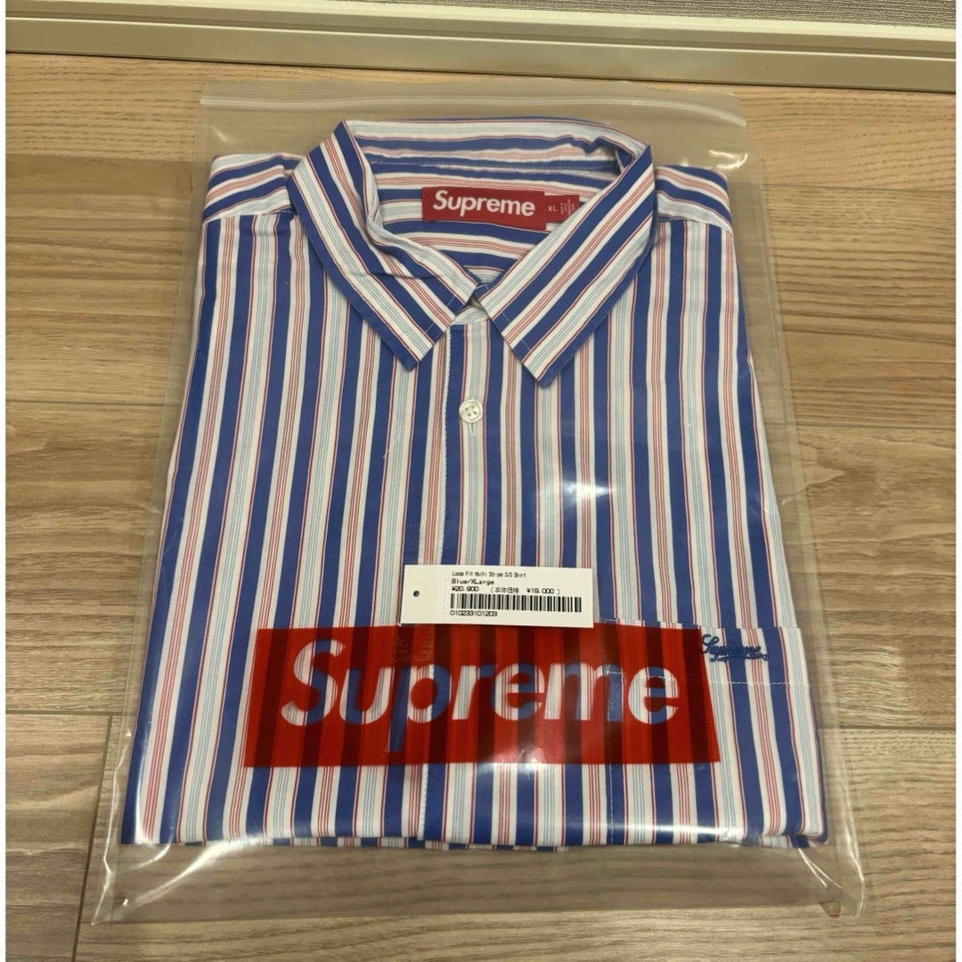 Supreme(シュプリーム)のSupreme Loose Fit Multi Stripe S/S Shirt メンズのトップス(シャツ)の商品写真