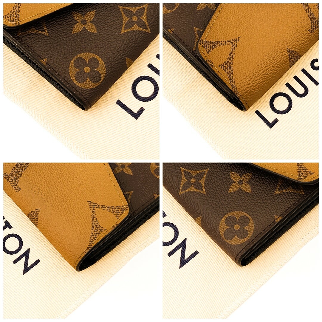 LOUIS VUITTON(ルイヴィトン)のルイヴィトン✨モノグラム　リバース✨ポルトフォイユサラ✨長財布 レディースのファッション小物(財布)の商品写真