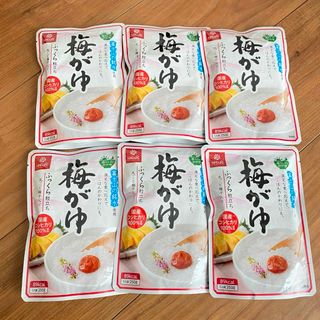 梅がゆ　はくばく　6パックセット(インスタント食品)