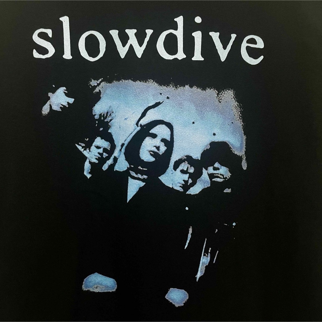 slowdive Tシャツ Lサイズ スローダイブ Tee ブラック メンズのトップス(Tシャツ/カットソー(半袖/袖なし))の商品写真