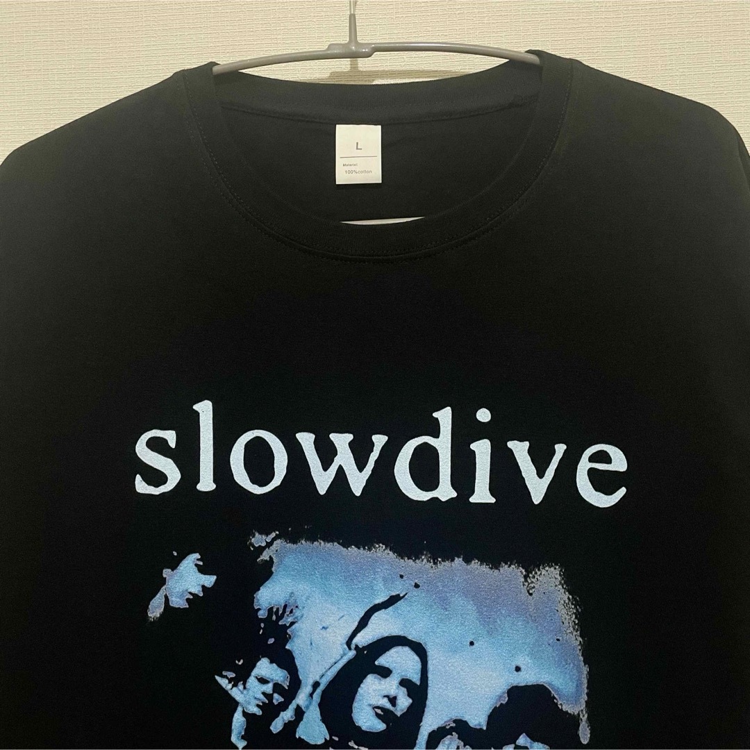 slowdive Tシャツ Lサイズ スローダイブ Tee ブラック メンズのトップス(Tシャツ/カットソー(半袖/袖なし))の商品写真