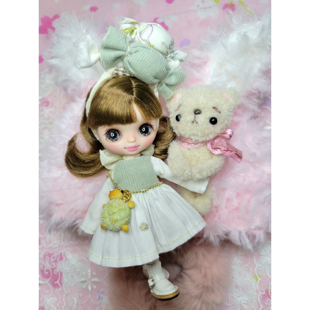 Takara Tomy(タカラトミー)の【mimi*様オーダー】《💚🩵°*ラピっ子doll》❁カスタムオーダー❁ ハンドメイドのぬいぐるみ/人形(人形)の商品写真