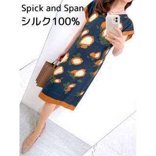 Spick & Span - 【美品✨】定価61,000円❤️スピックアンドスパン✨シルク100%ワンピース