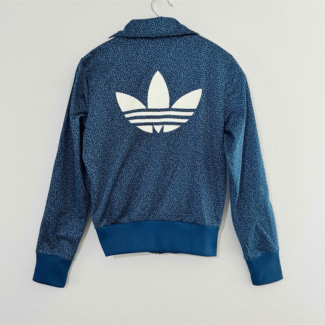 adidas(アディダス)の希少 adidas アディダス ブルー トラックジャケット M 男女兼用 レディースのジャケット/アウター(その他)の商品写真