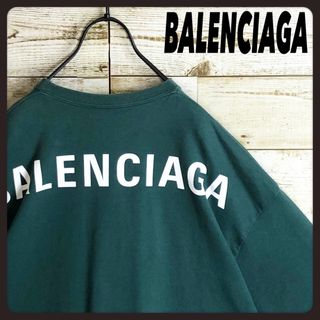 BALENCIAGA バレンシアガ tシャツ ビック バック ロゴ入り