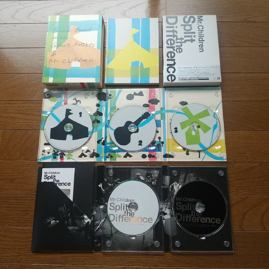 4DVD＋1CD ミスチル Mr.Children ライブDVD 2作品セット エンタメ/ホビーのDVD/ブルーレイ(ミュージック)の商品写真
