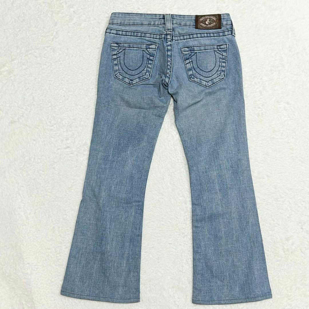 True Religion(トゥルーレリジョン)のTRUE RELIGION デニムパンツ　ブーツカット　サイズ26 504 レディースのパンツ(デニム/ジーンズ)の商品写真