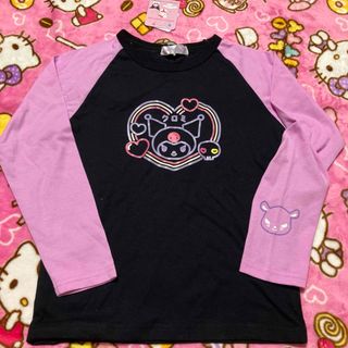 サンリオ(サンリオ)のサンリオ　クロミ　ネオン長袖トップス　130 新品(Tシャツ/カットソー)