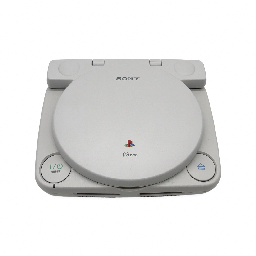 PlayStation(プレイステーション)のSONY PSone 本体 LCDモニター SCPH-130 エンタメ/ホビーのゲームソフト/ゲーム機本体(家庭用ゲーム機本体)の商品写真