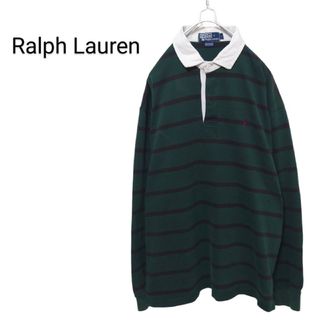 ラルフローレン(Ralph Lauren)の【Ralph Lauren】90's ボーダー ラガーシャツ A-1937(シャツ)