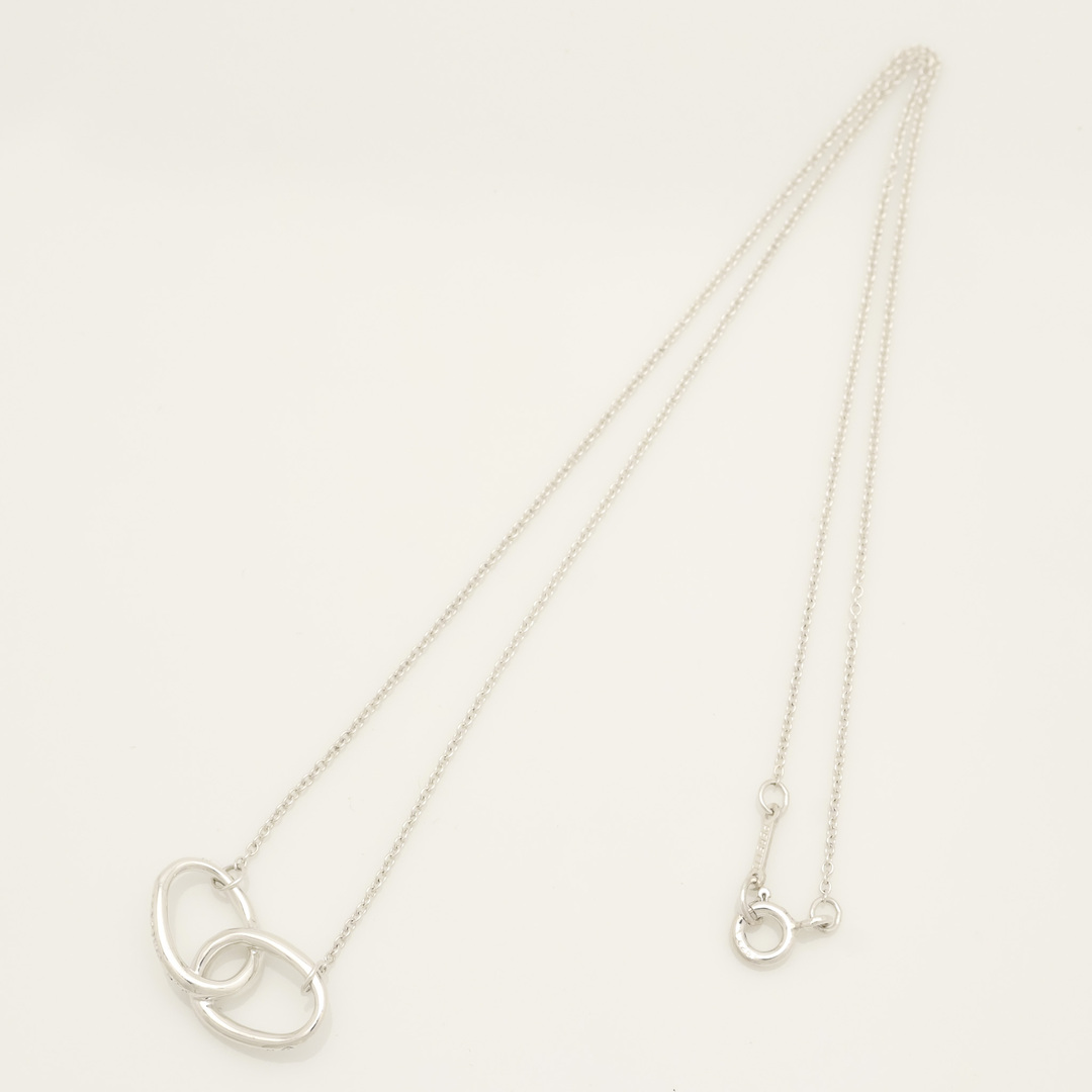 Tiffany & Co.(ティファニー)の【美品】TIFFANY&Co. ダブル ループ エルサペレッティ ネックレス レディースのアクセサリー(ネックレス)の商品写真