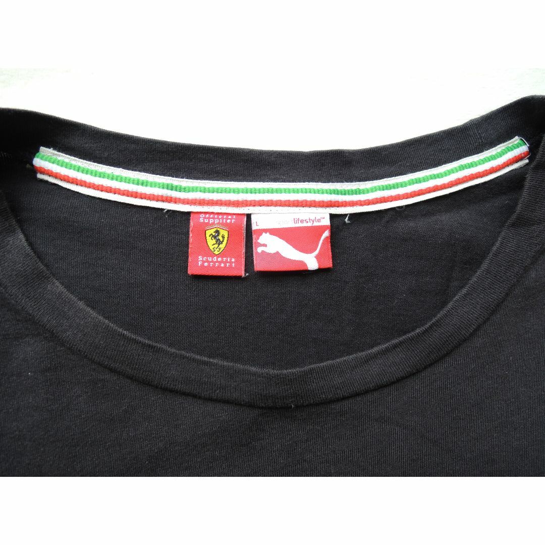 Ferrari(フェラーリ)の★フェラーリ×プーマ　Tシャツ　Ferrari＆puma（現地イタリアで購入） メンズのトップス(Tシャツ/カットソー(半袖/袖なし))の商品写真