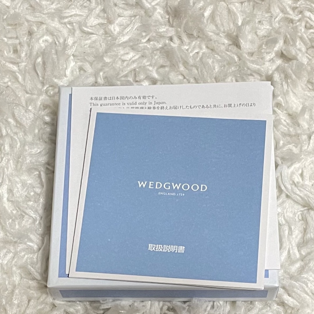 WEDGWOOD(ウェッジウッド)の【正規品】【新品未使用】wedgwood ウェッジウッド ブリスタイム クロック インテリア/住まい/日用品のインテリア小物(置時計)の商品写真