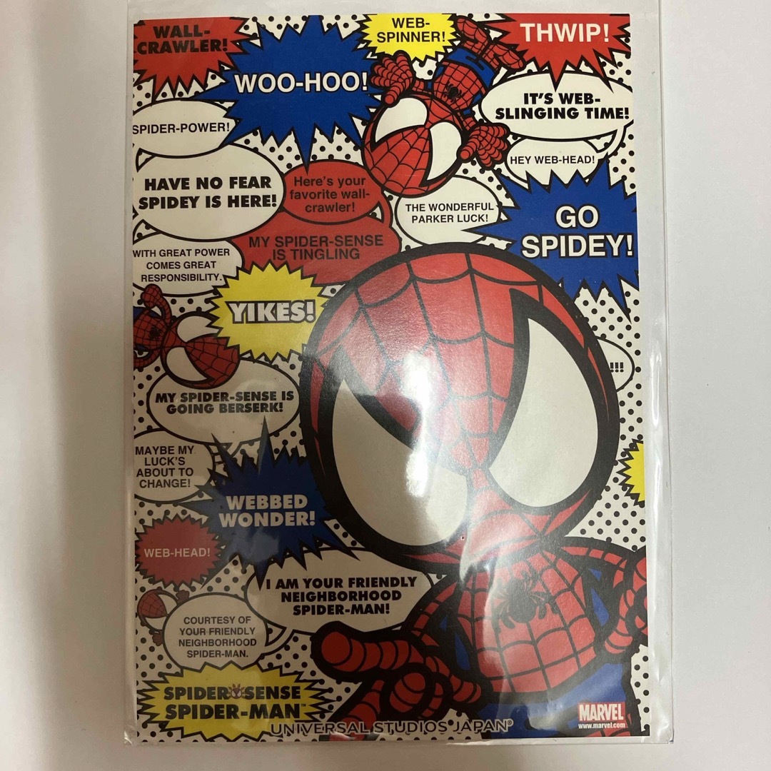 スパイダーマン　ポストカード エンタメ/ホビーのおもちゃ/ぬいぐるみ(キャラクターグッズ)の商品写真