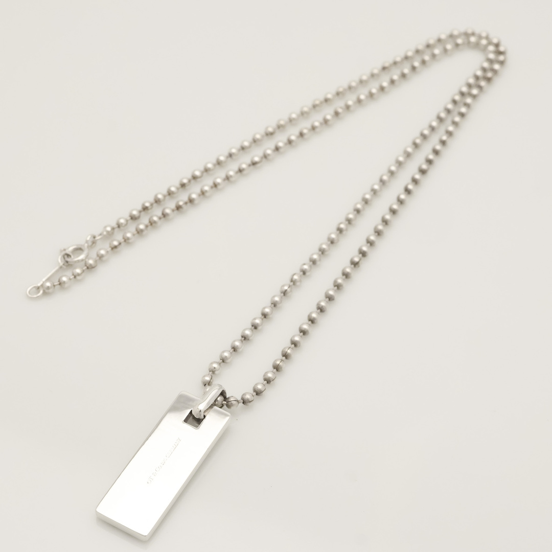 Tiffany & Co.(ティファニー)の【美品】TIFFANY&Co. スクエア スタッズ プレート ネックレス レディースのアクセサリー(ネックレス)の商品写真