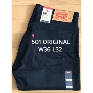 リーバイス(Levi's)のLevi's 501 ORIGINAL FIT BLACK(デニム/ジーンズ)