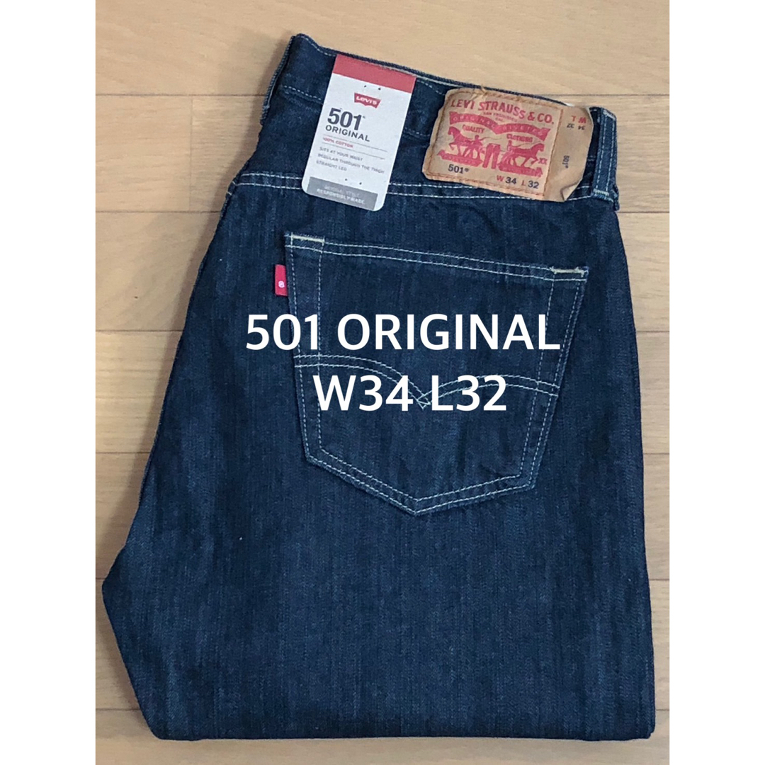 Levi's(リーバイス)のLevi's 501 ORIGINAL FIT DARKINDIGO メンズのパンツ(デニム/ジーンズ)の商品写真