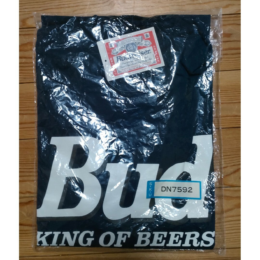 【新品】Budweiser バドワイザー 半袖  L 90年 ヴィンテージ メンズのトップス(Tシャツ/カットソー(半袖/袖なし))の商品写真