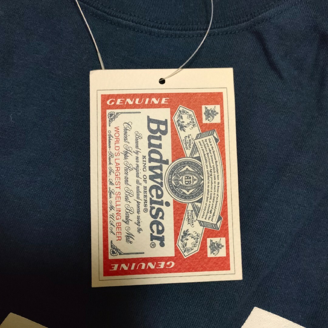 【新品】Budweiser バドワイザー 半袖  L 90年 ヴィンテージ メンズのトップス(Tシャツ/カットソー(半袖/袖なし))の商品写真