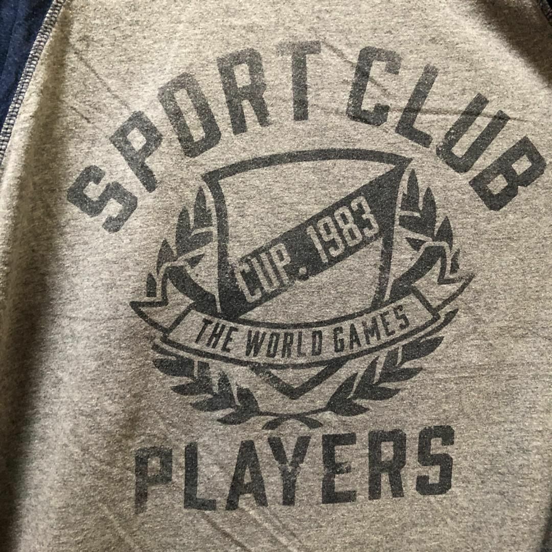 SPORT CLUB カップ バイカラー USA輸入 Tシャツ メンズのトップス(Tシャツ/カットソー(半袖/袖なし))の商品写真