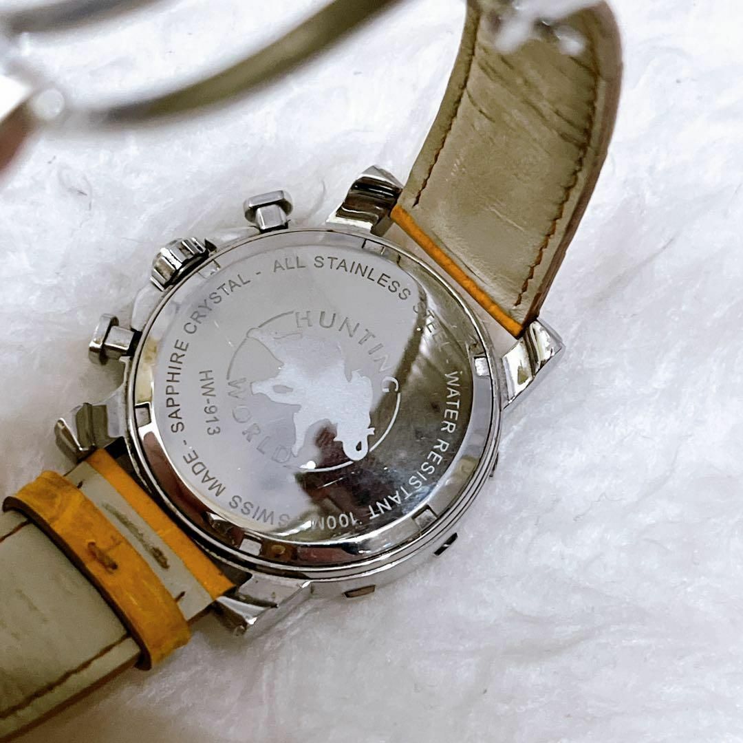 HUNTING WORLD(ハンティングワールド)のHUNTING WORLD ハンティングワールド　HW-913 メンズ　腕時計 メンズの時計(腕時計(アナログ))の商品写真