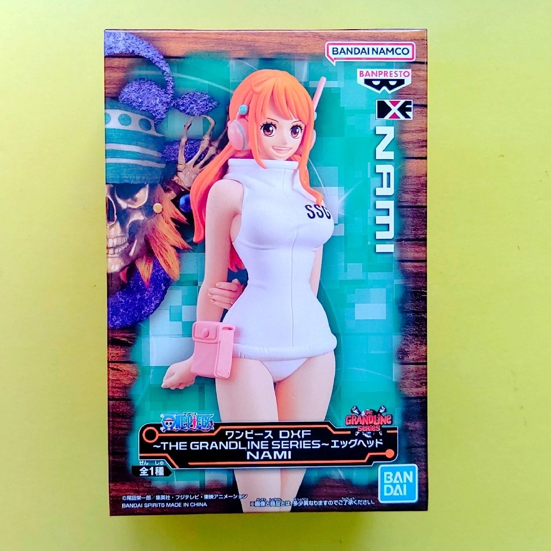 ONE PIECE(ワンピース)のDXF THE GRANDLINE SERIES エッグヘッド NAMI エンタメ/ホビーのおもちゃ/ぬいぐるみ(キャラクターグッズ)の商品写真