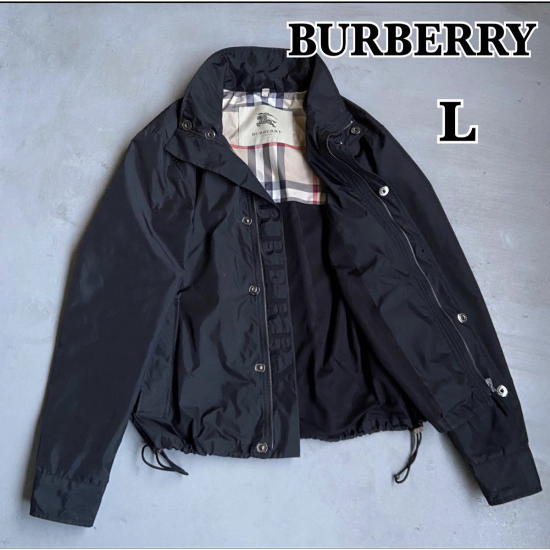 BURBERRY(バーバリー)の美品　burberry ナイロンジャケット　レア　サイズL メンズのジャケット/アウター(その他)の商品写真