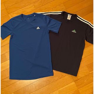 アディダス(adidas)のアディダス2枚セット　160㌢(Tシャツ/カットソー)