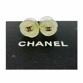 シャネル(CHANEL)の⭐️良品⭐️ シャネル 02P カメリア ココマーク ピアス(ピアス)