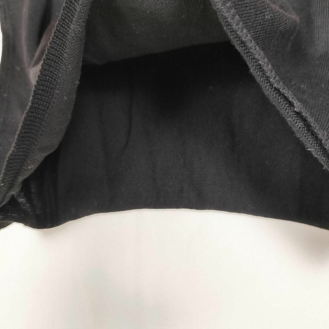 J&M DAVIDSON(ジェイアンドエムデヴィッドソン)のb4269【J&Mデヴィッドソン】半袖サマーニットSショート丈フレンチスリーブ黒 レディースのトップス(カットソー(半袖/袖なし))の商品写真