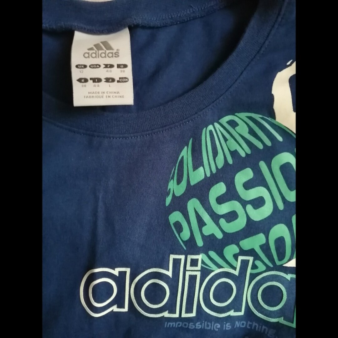 adidas(アディダス)のアディダス⭐半袖Tシャツ⭐サッカー レディースのトップス(Tシャツ(半袖/袖なし))の商品写真
