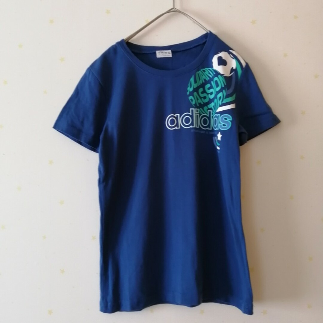 adidas(アディダス)のアディダス⭐半袖Tシャツ⭐サッカー レディースのトップス(Tシャツ(半袖/袖なし))の商品写真