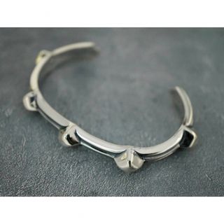 クロムハーツ(Chrome Hearts)のクロムハーツ★ワックスドカフバングル/新品加工/インボイス(バングル/リストバンド)