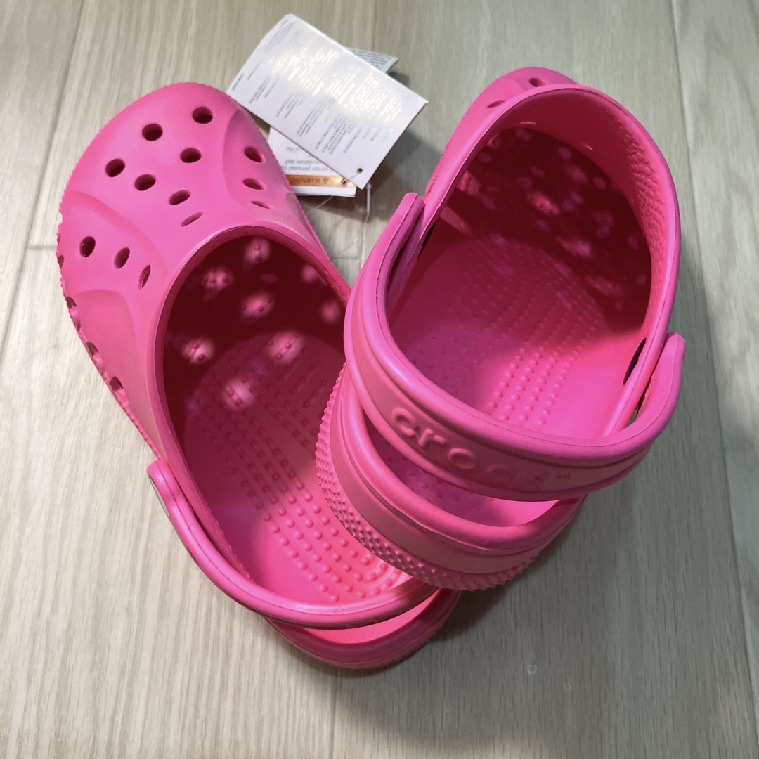 crocs(クロックス)の新品 23㎝ クロックス バヤ ピンク レディースの靴/シューズ(サンダル)の商品写真