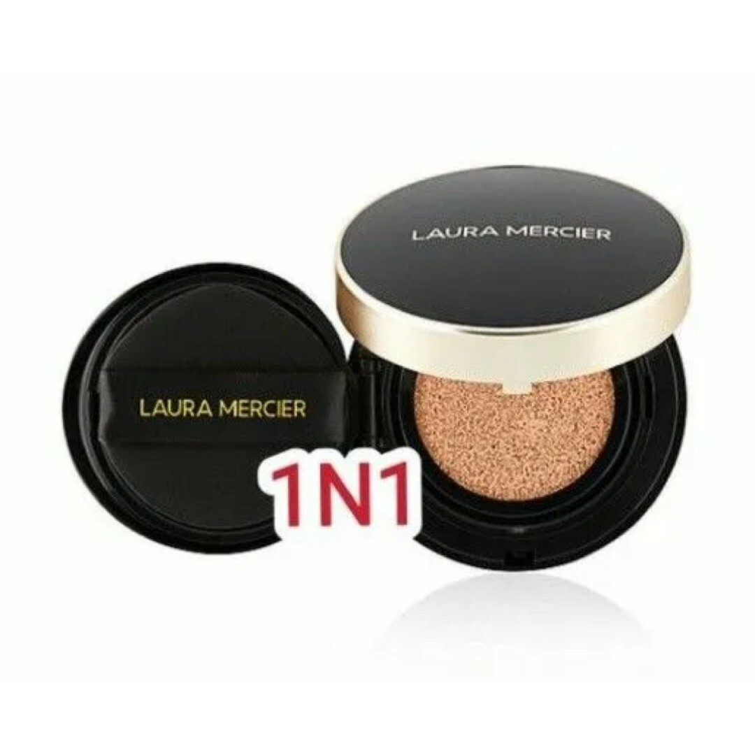 laura mercier(ローラメルシエ)の新品未使用◆ローラメルシエ　クッションファンデーション　1N1　ケース付き コスメ/美容のベースメイク/化粧品(ファンデーション)の商品写真