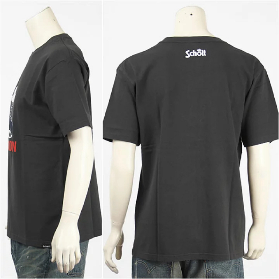 schott(ショット)のSCHOTT ショット ディズニー ブルックリン Tシャツ メンズのトップス(Tシャツ/カットソー(半袖/袖なし))の商品写真