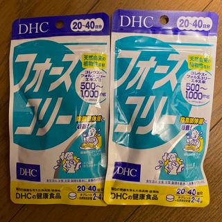 ディーエイチシー(DHC)のDHC サプリメント フォースコリー 20日分 2袋セット賞味期限 27年1月(その他)