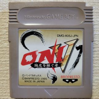 ゲームボーイ(ゲームボーイ)の中古★GB ONI Ⅴ 隠忍を継ぐ者 送料無料 オニ 5(携帯用ゲームソフト)