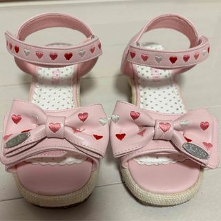 メゾピアノ キッズサンダル(子供靴)の通販 100点以上 | mezzo pianoの メゾピアノ キッズサンダル(子供靴)の通販 100点以上 | mezzo pianoの