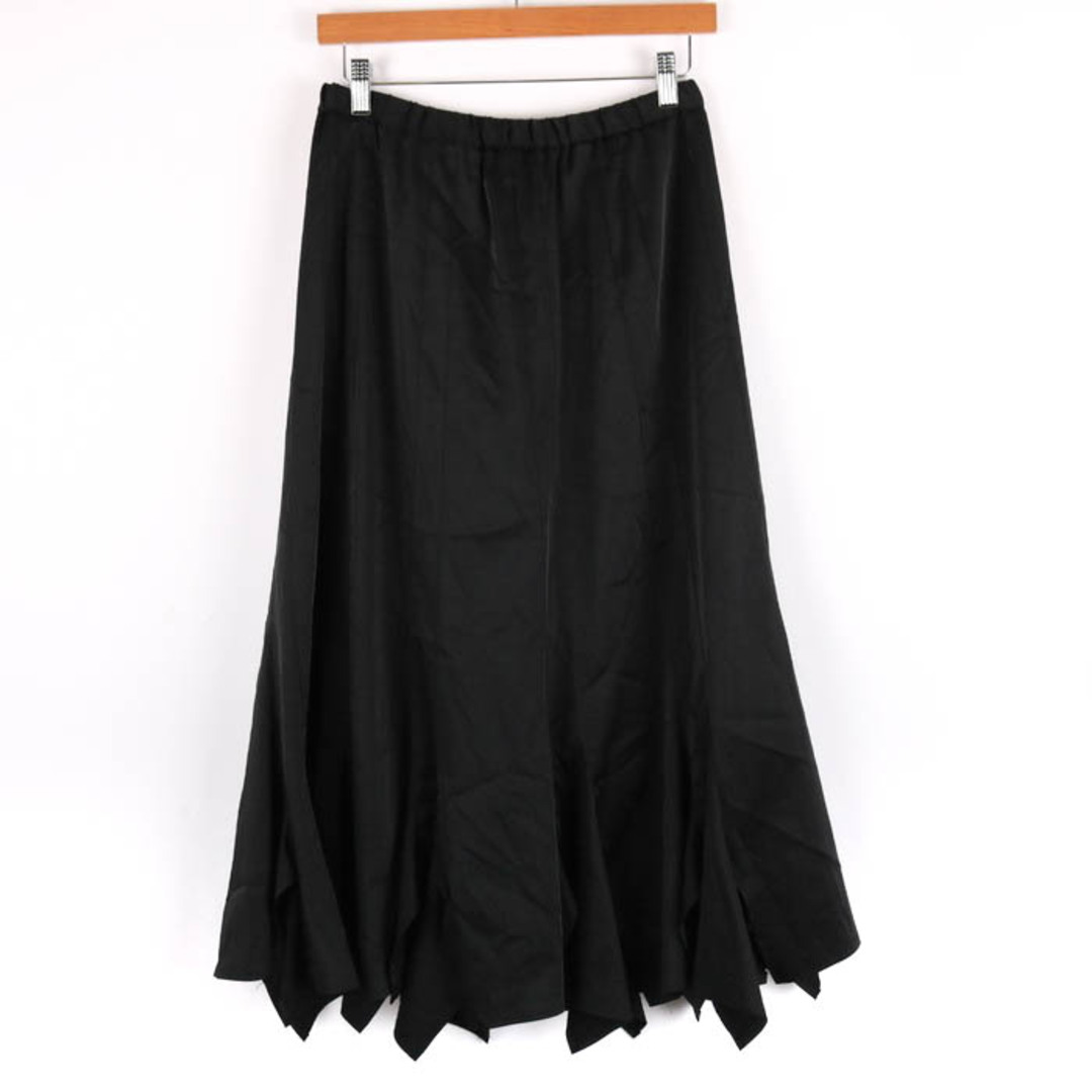 センソユニコ ロングスカート ボトムス フレア レディース 40サイズ ブラック Sensounico レディースのスカート(ロングスカート)の商品写真