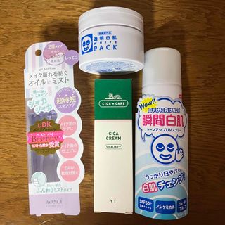 石澤研究所 - 透明白肌 薬用ホワイトパック　ホワイト UVスプレー　VTCICAクリーム