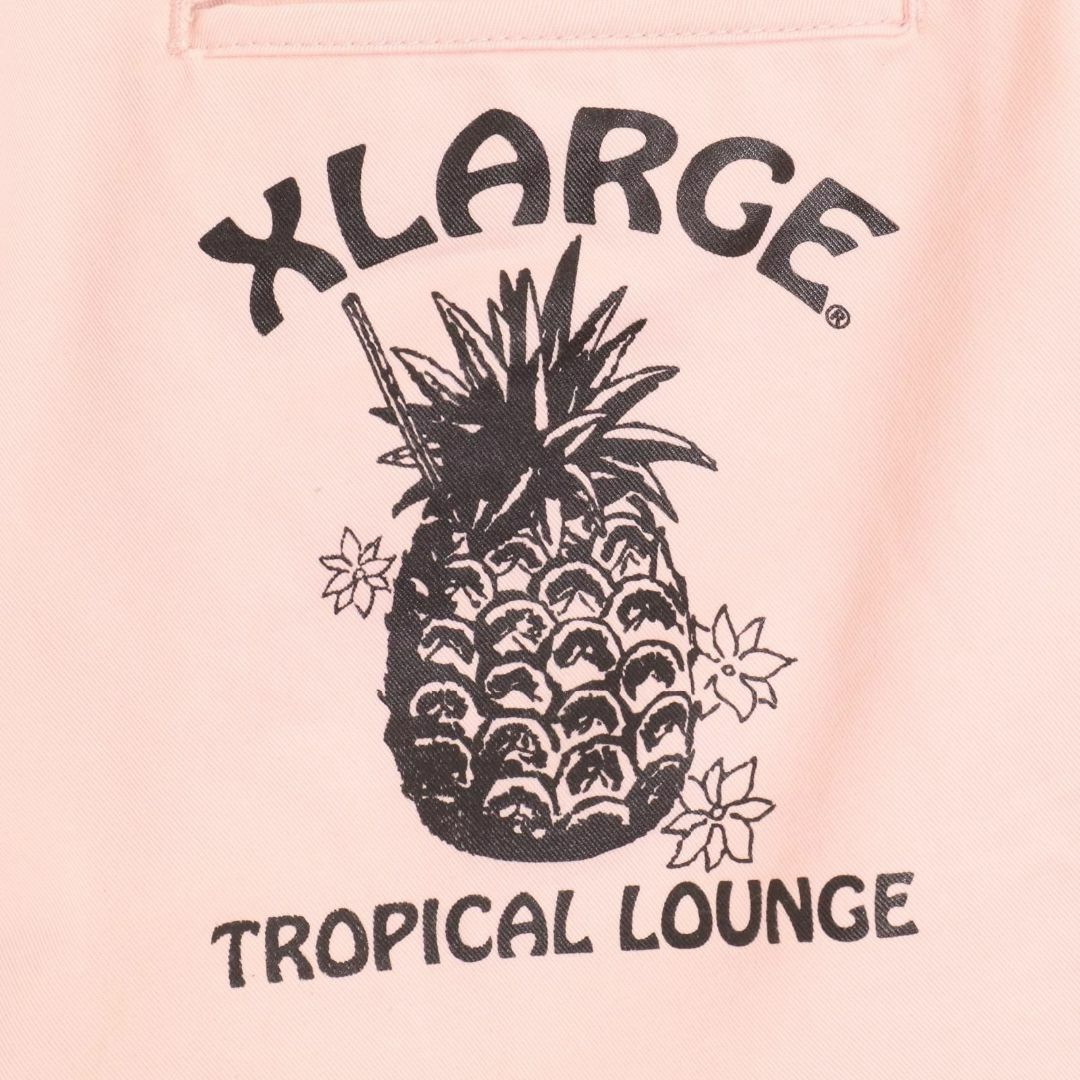 XLARGE(エクストララージ)のX-LARGE パイナップルプリント ショートパンツ 0102705 メンズのパンツ(ショートパンツ)の商品写真