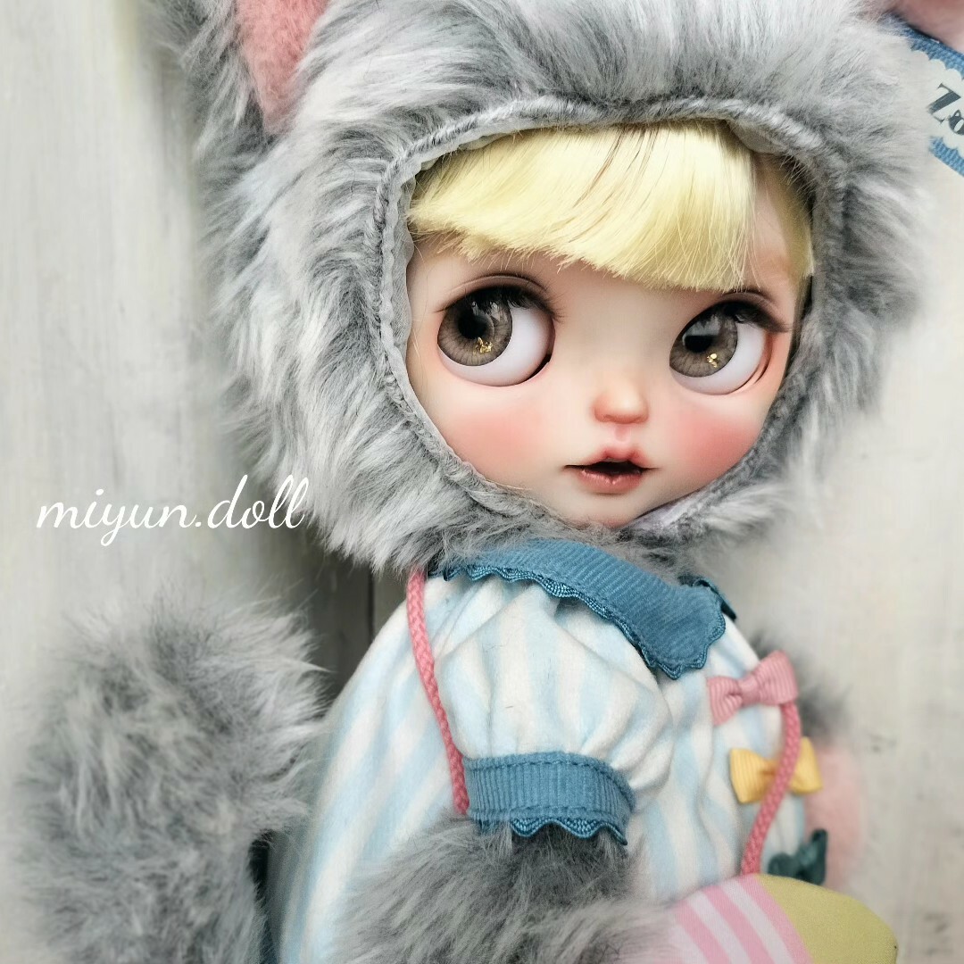 *.miyun.doll*.  カスタム ブライス ゾーイアンドハーペットフィッ ハンドメイドのぬいぐるみ/人形(人形)の商品写真