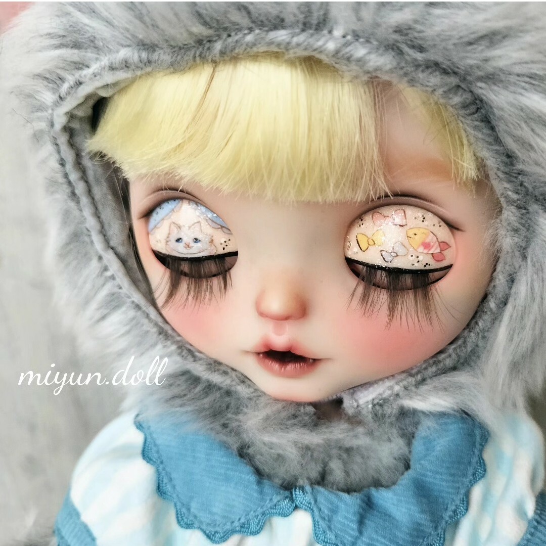 *.miyun.doll*.  カスタム ブライス ゾーイアンドハーペットフィッ ハンドメイドのぬいぐるみ/人形(人形)の商品写真