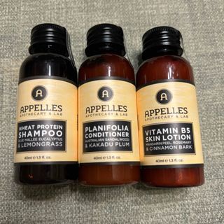 APPELLES. アペレス、アメニティ(シャンプー/コンディショナーセット)