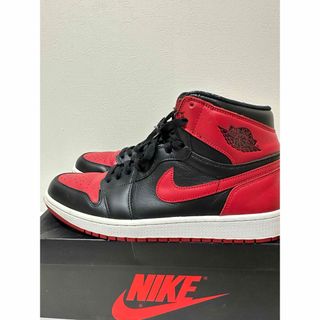 ナイキ(NIKE)のair jordan 1 bred 2013 30cm US12(スニーカー)