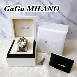 ガガミラノ(GaGa MILANO)のGaGa MILANO　マヌアーレ48MM　アートコレクション　手巻き　腕時計(腕時計(アナログ))